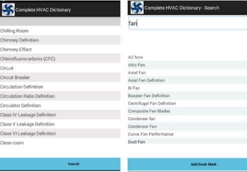 HVAC Dictionary App