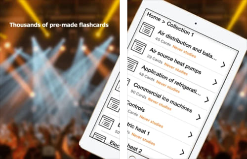 HVAC Flashcards App
