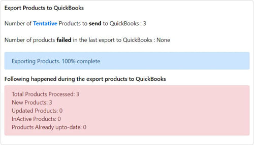 QuickBooks Sync Settings