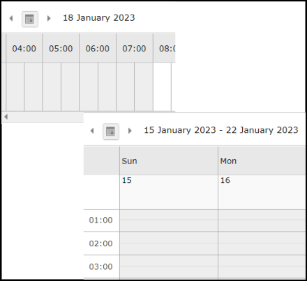 Dispatch Calendar